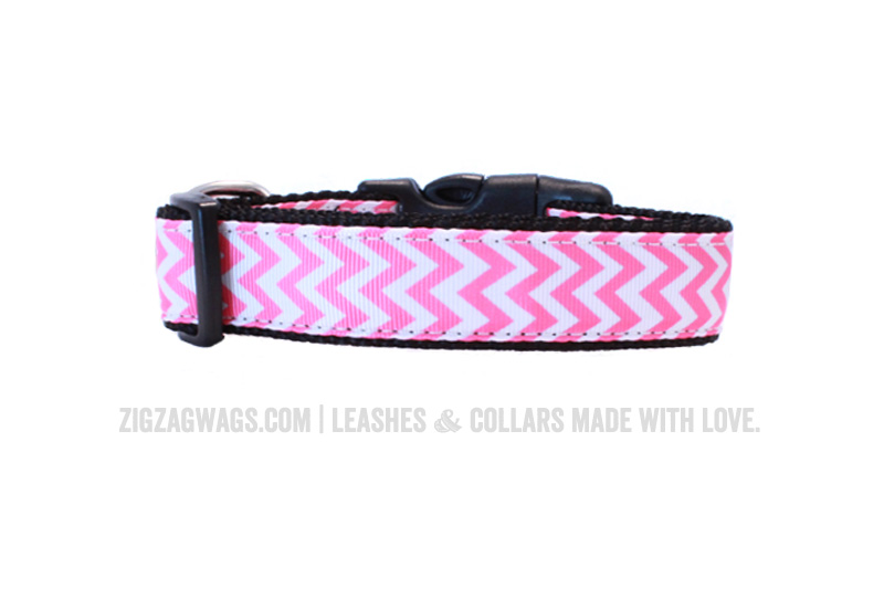 Pink Dog Collar from ZigZag Wags