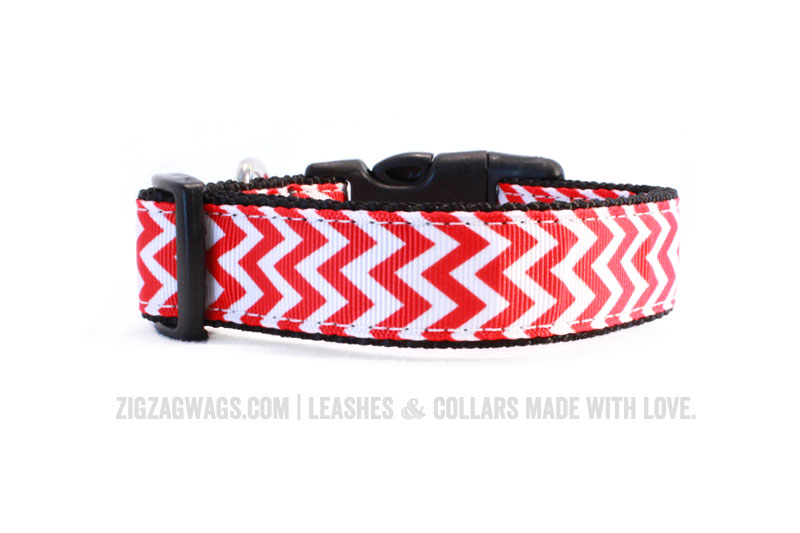 Red Dog Collar from ZigZag Wags
