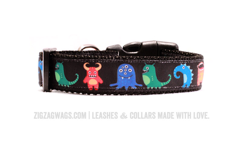 Marvelous Monster Dog Collar from ZigZag Wags